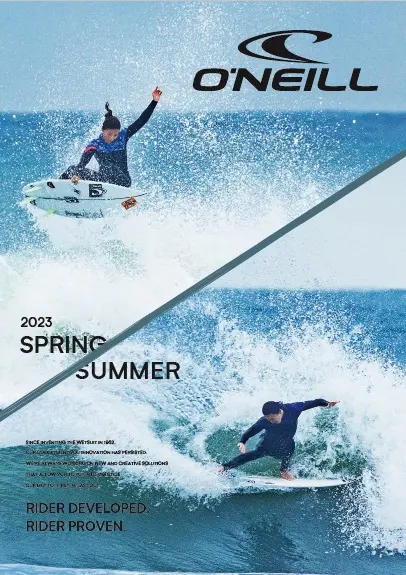 2023 Spring / Summerカタログ公開のお知らせ - 【公式】オニール（O'NEILL）ブランドサイト サーフィン・ウェットスーツ